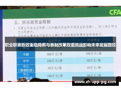 职业联赛新政面临降薪与赛制改革双重挑战影响未来发展路径
